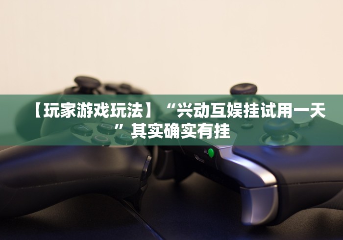 【玩家游戏玩法】“兴动互娱挂试用一天”其实确实有挂 【玩家游戏玩法】“兴动互娱挂试用一天”其实确实有挂