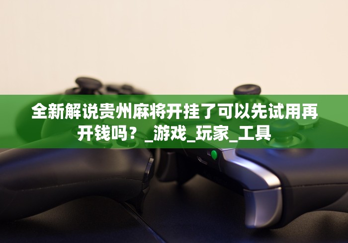 全新解说贵州麻将开挂了可以先试用再开钱吗?_游戏_玩家_工具 全新解说贵州麻将开挂了可以先试用再开钱吗?_游戏_玩家_工具