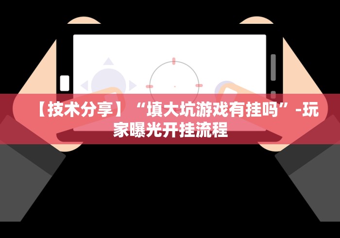 【技术分享】“填大坑游戏有挂吗”-玩家曝光开挂流程