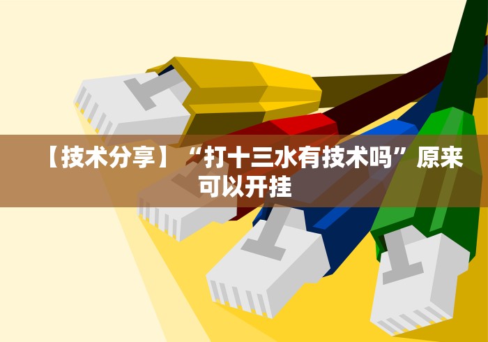 【技术分享】“打十三水有技术吗”原来可以开挂
