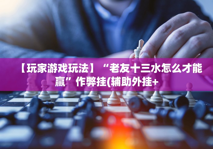 【玩家游戏玩法】“老友十三水怎么才能赢”作弊挂(辅助外挂+