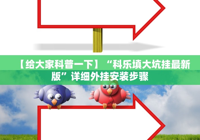 【给大家科普一下】“科乐填大坑挂最新版”详细外挂安装步骤