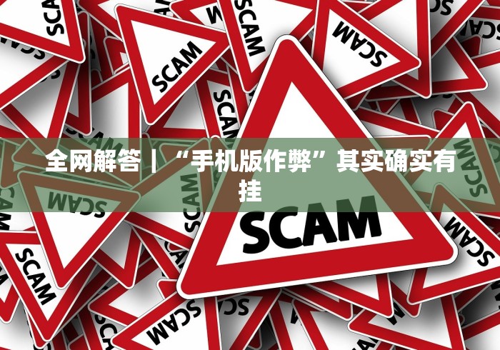 全网解答｜“手机版作弊”其实确实有挂