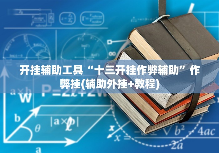 开挂辅助工具“十三开挂作弊辅助”作弊挂(辅助外挂+教程)