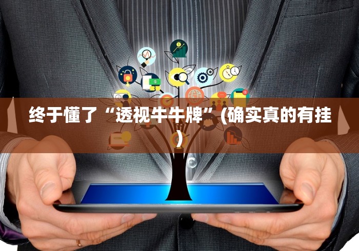 终于懂了“透视牛牛牌”(确实真的有挂)