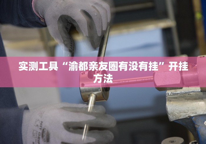 实测工具“渝都亲友圈有没有挂”开挂方法