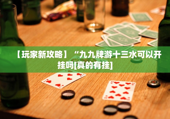 【玩家新攻略】“九九牌游十三水可以开挂吗[真的有挂]
