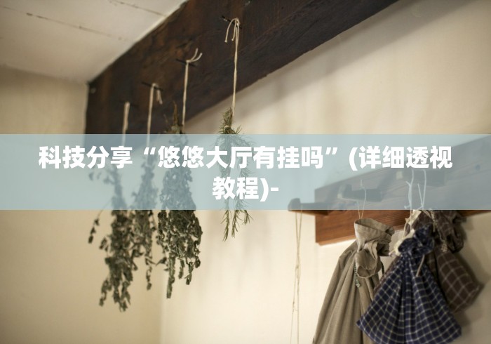 科技分享“悠悠大厅有挂吗”(详细透视教程)-
