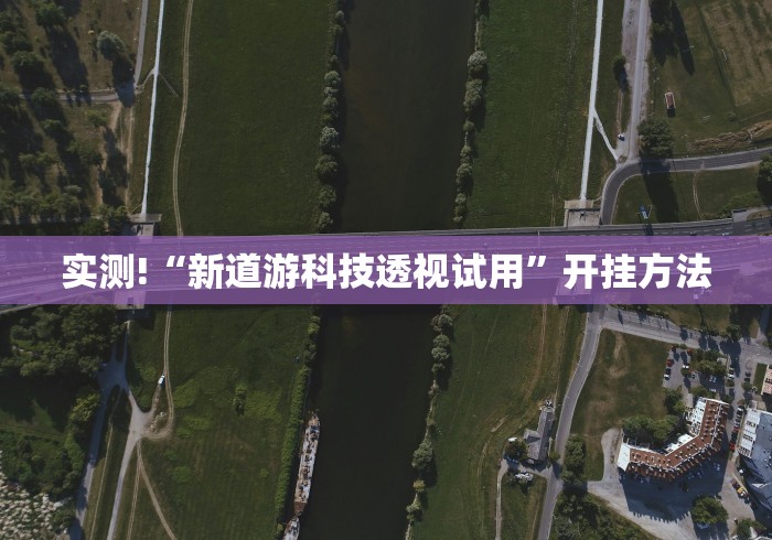 实测!“新道游科技透视试用	”开挂方法