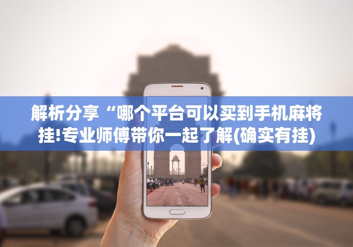 解析分享“哪个平台可以买到手机麻将挂!专业师傅带你一起了解(确实有挂)