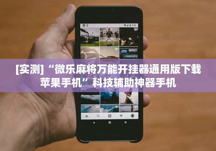 [实测]“微乐麻将万能开挂器通用版下载苹果手机”科技辅助神器手机