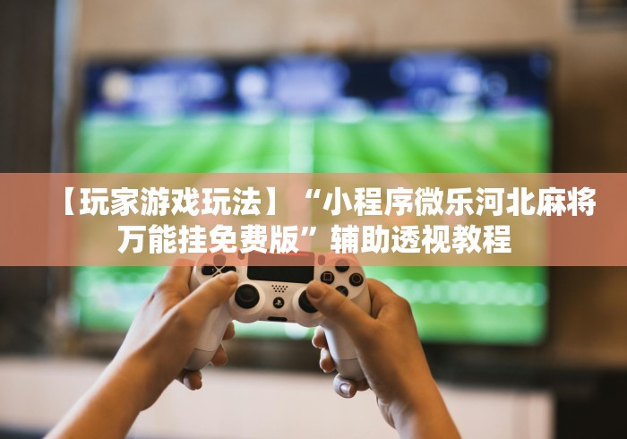 【玩家游戏玩法】“小程序微乐河北麻将万能挂免费版”辅助透视教程