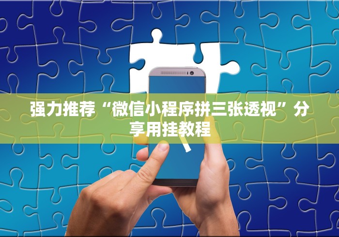 强力推荐“微信小程序拼三张透视”分享用挂教程