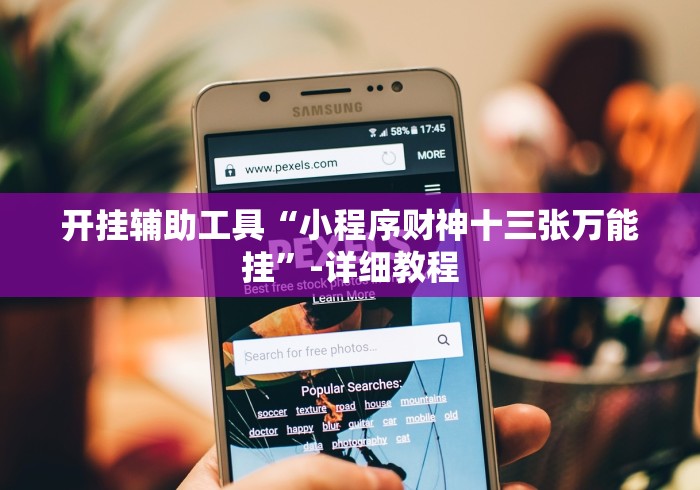 开挂辅助工具“小程序财神十三张万能挂”-详细教程