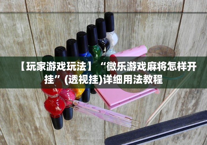 【玩家游戏玩法】“微乐游戏麻将怎样开挂”(透视挂)详细用法教程
