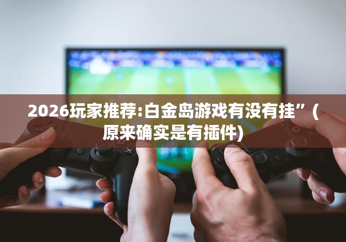 2026玩家推荐:白金岛游戏有没有挂”(原来确实是有插件)
