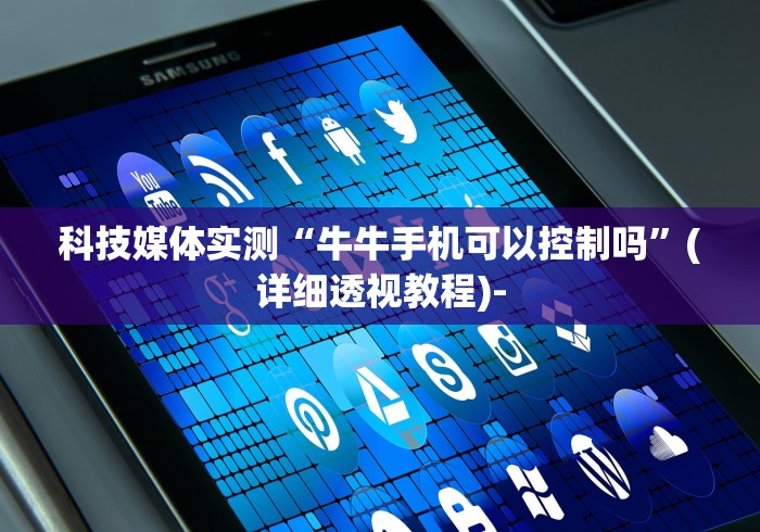 科技媒体实测“牛牛手机可以控制吗”(详细透视教程)-