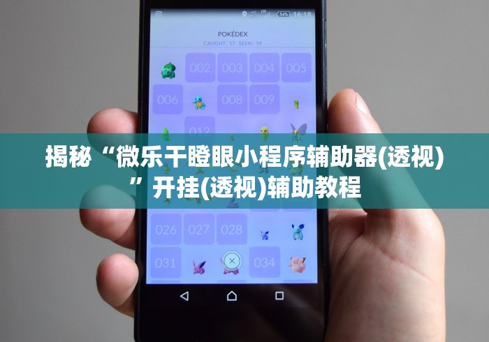 揭秘“微乐干瞪眼小程序辅助器(透视)”开挂(透视)辅助教程