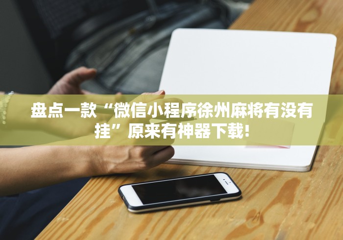 盘点一款“微信小程序徐州麻将有没有挂”原来有神器下载!