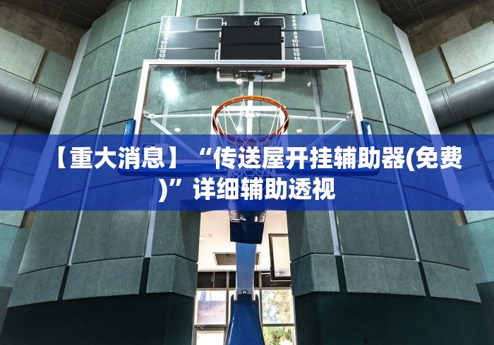【重大消息】“传送屋开挂辅助器(免费)”详细辅助透视