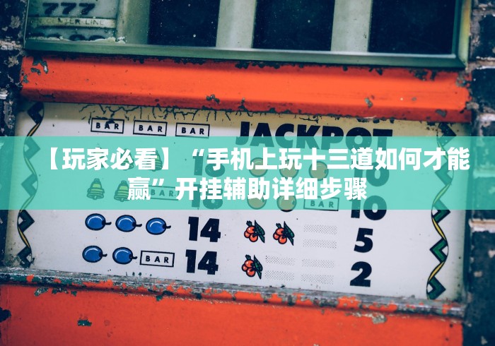 【玩家必看】“手机上玩十三道如何才能赢”开挂辅助详细步骤