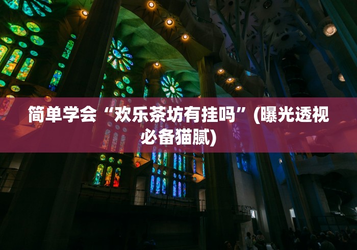 简单学会“欢乐茶坊有挂吗”(曝光透视必备猫腻)