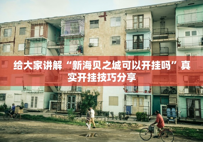 给大家讲解“新海贝之城可以开挂吗”真实开挂技巧分享