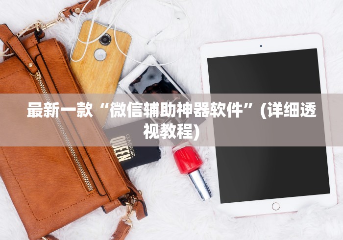 最新一款“微信辅助神器软件”(详细透视教程)
