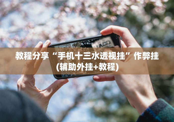 教程分享“手机十三水透视挂”作弊挂(辅助外挂+教程)